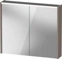 Duravit D-Code Spiegelschrank mit LED Beleuchtung T&uuml;ren 2, DC7106043431000
