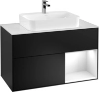 Villeroy & Boch Waschtischunterschrank Finion F37 1000x603x501mm WT mittig,...