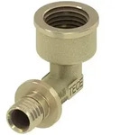Tece flex Winkel&uuml;bergangsmuffe Dim. 32 x Rp 1", Siliziumbronze, 708105 708105