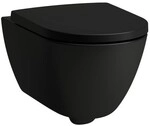 Laufen Pro X Wand-Tiefsp&uuml;l-WC Advanced 82086.0, schwarz matt, H8208607160001