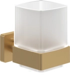 Villeroy & Boch Glashalter Elements - Striking 99x123x100mm Brushed Gold