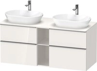 Duravit D-Neo Konsolenwaschtischunterbau wandh&auml;ngend Wei&szlig; Hochglanz...
