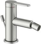 Keuco Bidetarmatur IXMO 59509 m.Zug.-Ablgrt. Flat, Ros r/e Edelst.-fin,...