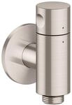 Hansgrohe Wandanschluss Stop AXOR One mit Absperrventil edelstahl optik, 48781800