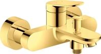 Duravit Wave Einhebel-Wannenmischer Aufputz Gold Poliert 216x198x113 mm -