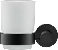 Duravit D-Code Glashalter Glas links, Schwarz 0099194600