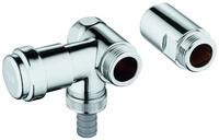 GROHE WAS-Ventil Batt. 41040 Design-Gr. DN20 Anschluss links f&uuml;r 1/2 chrom 41040000