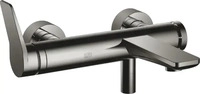 Dornbracht Wannen-Einhandbatterie f&uuml;r Wandmontage LISSE 33200845 Dark Chrome