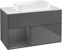 Villeroy & Boch Waschtischunterschrank Finion F65 1000x603x501mm WT mittig,...