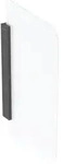 Geberit Urinaltrennwand, Halter: schwarzmatt 115205TD1