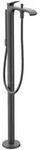 Hansgrohe Vivenis Einhebel-Wannenmischer bodenstehend, Brushed Black Chrome, 75445340