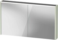 Duravit D-Code Spiegelschrank mit LED Beleuchtung T&uuml;ren 2, DC71080HHHH1000