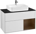 Villeroy & Boch Waschtischunterschrank Finion F12 1000x603x501mm WT mittig,...