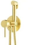 Steinberg Serie 100 Bidet Unterputz - Einhebelmischer, Gold geb&uuml;rstet 100 1350...