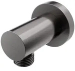 Steinberg Serie 340 Brauseanschlussbogen 1/2&Prime;, Gunmetal geb&uuml;rstet 340 1660...