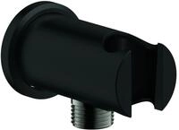 GROHE Wandanschlussbogen Rainshower, 26658 runde Rosette matt black, 266582430