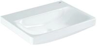 GROHE Waschtisch Euro Keramik 102416 60cm ohne Hahnloch/&Uuml;berlauf alpinwei&szlig;,