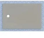 Geberit CleanFloor30 Duschfl&auml;che integriert, mit Dichtvlies, grau: 140x90cm,,