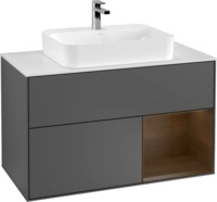 Villeroy & Boch Waschtischunterschrank Finion F37 1000x603x501mm WT mittig,...