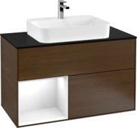 Villeroy & Boch Waschtischunterschrank Finion F36 1000x603x501mm WT mittig, F362GFGN