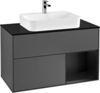 Villeroy & Boch Waschtischunterschrank Finion F37 1000x603x501mm WT mittig,...