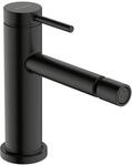 Hansgrohe Bidetmischer Tecturis S mit Zugstangen-Ablaufgarnitur Brushed Black