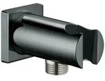 GROHE Wandanschlussbogen Rainshower 26659 eckige Rosette hard graphite, 26659A00