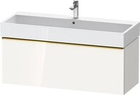 Duravit D-Neo Waschtischunterbau wandh&auml;ngend Wei&szlig; Hochglanz 1184x442x440 mm -