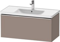 Duravit D-Neo Waschtischunterbau wandh&auml;ngend Basalt Matt 984x452x440 mm -