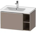 Duravit D-Neo Waschtischunterbau wandh&auml;ngend Basalt Matt 784x452x440 mm -