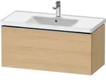 Duravit D-Neo Waschtischunterbau wandh&auml;ngend Natur Eiche Matt 984x452x440 mm -