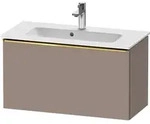 Duravit D-Neo Waschtischunterbau wandh&auml;ngend Basalt Matt 810x372x440 mm -