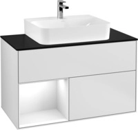 Villeroy & Boch Waschtischunterschrank Finion F11 1000x603x501mm WT mittig, F112GFMT