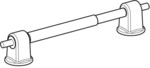 Geberit (Keramag) Scharnier verchromt zu 578510, 598023000 598023000