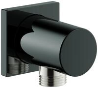 GROHE Wandanschlussbogen Rainshower 27076 Au&szlig;engewinde hard graphite, 27076A00