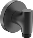 Hansa Wandanschlussbogen HANSA 2900, Rosette rund Matt-Schwarz, 290022-33...