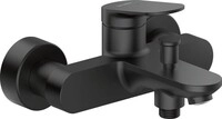 Duravit Wave Einhebel-Wannenmischer Aufputz Schwarz Matt 216x198x113 mm -