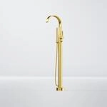 Steinberg Serie 280 Freistehende Wannen-Armatur, Gold geb&uuml;rstet 280 1162 BG