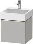 Duravit D-Neo Waschtischunterbau wandh&auml;ngend Betongrau Matt 484x442x440 mm -