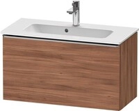 Duravit D-Neo Waschtischunterbau wandh&auml;ngend Nussbaum Matt 810x372x440 mm -