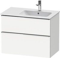 Duravit D-Neo Waschtischunterbau wandh&auml;ngend Wei&szlig; Matt 810x462x625 mm -