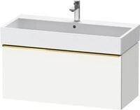 Duravit D-Neo Waschtischunterbau wandh&auml;ngend Wei&szlig; Matt 984x442x440 mm -