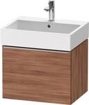 Duravit D-Neo Waschtischunterbau wandh&auml;ngend Nussbaum Matt 584x442x440 mm -