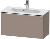 Duravit D-Neo Waschtischunterbau wandh&auml;ngend Basalt Matt 810x372x440 mm -
