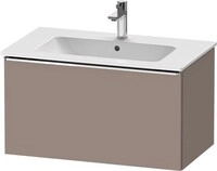 Duravit D-Neo Waschtischunterbau wandh&auml;ngend Basalt Matt 810x462x440 mm -