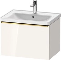 Duravit D-Neo Waschtischunterbau wandh&auml;ngend Wei&szlig; Hochglanz 634x452x440 mm -
