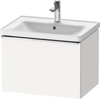 Duravit D-Neo Waschtischunterbau wandh&auml;ngend Wei&szlig; Matt 634x452x440 mm -