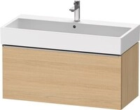 Duravit D-Neo Waschtischunterbau wandh&auml;ngend Natur Eiche Matt 984x442x440 mm -