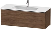 Duravit D-Neo Waschtischunterbau wandh&auml;ngend Nussbaum dunkel Matt 1210x462x440...