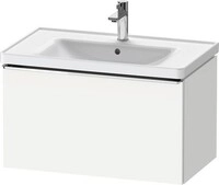 Duravit D-Neo Waschtischunterbau wandh&auml;ngend Wei&szlig; Matt 784x452x440 mm -